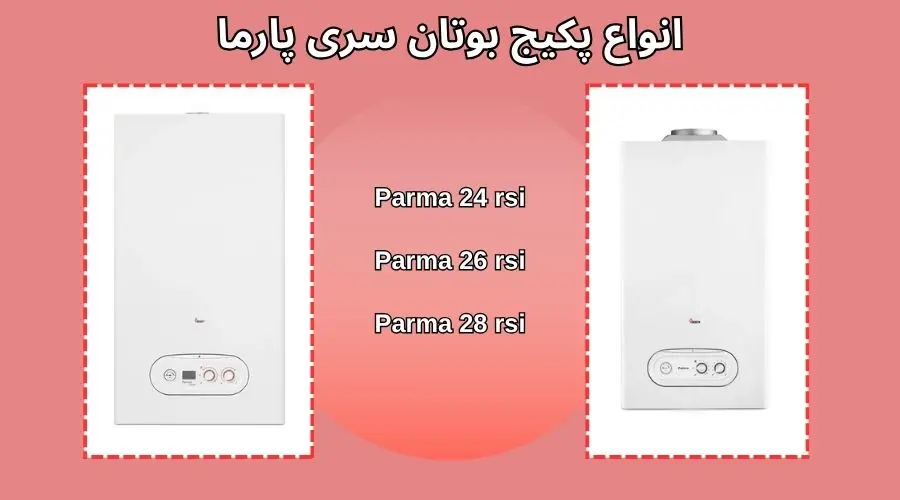 پکیج بوتان مدل پارما 