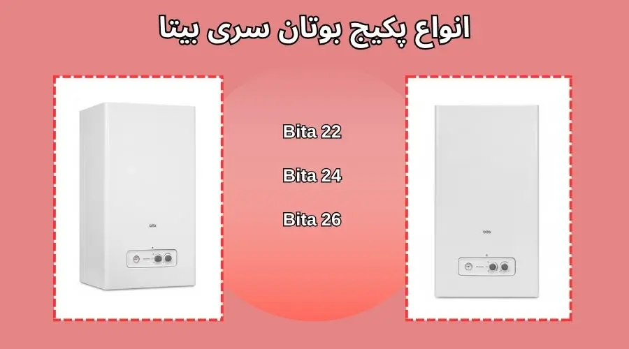 پکیج بوتان مدل بیتا