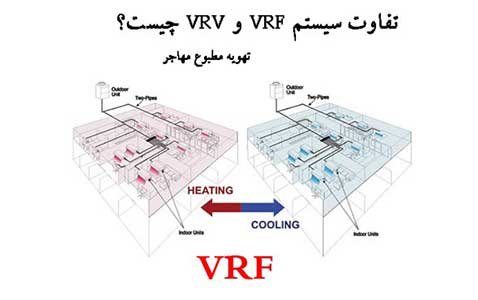 تفاوت بین سیستم VRF و VRV چیست؟