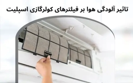 تاثیر آلودگی هوا بر فیلترهای کولرگازی اسپلیت