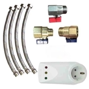 لوازم نصب پکیج دیواری اقتصادی